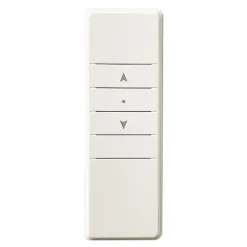 Fortia Volet roulant solaire aluminium blanc - ouverture motorisée - - l.90 x H.135 cm