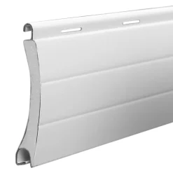 Fortia Volet roulant solaire aluminium blanc - ouverture motorisée - - l.90 x H.135 cm