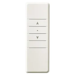 Volet roulant solaire aluminium blanc - ouverture motorisée - - l.90 x H.155 cm-Fortia Discount