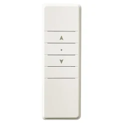 Volet roulant solaire aluminium blanc - ouverture motorisée - - l.120 x H.125 cm-Fortia Best