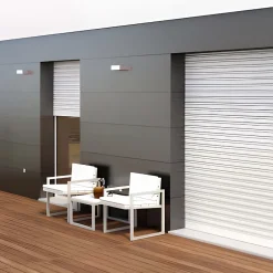 Volet Roulant Traditionnel en aluminium 45mm Tunnel (Gris anthracite RAL7016 - Moteur TELCO à télécommande - 2400 x 2150 mm)-David fermetures Online