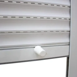 Fortia Volet roulant uPVC blanc - ouverture manuelle par sangle - - l.120 x H.225 cm