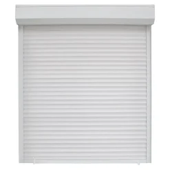 Volet roulant uPVC blanc - ouverture manuelle par sangle - - l.100 x H.135 cm-Fortia Hot
