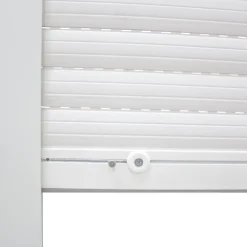 Volet roulant uPVC blanc - ouverture manuelle par sangle - - l.100 x H.135 cm-Fortia Hot