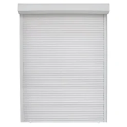 Volet roulant uPVC blanc - ouverture manuelle par sangle - - l.120 x H.175 cm-Fortia Best
