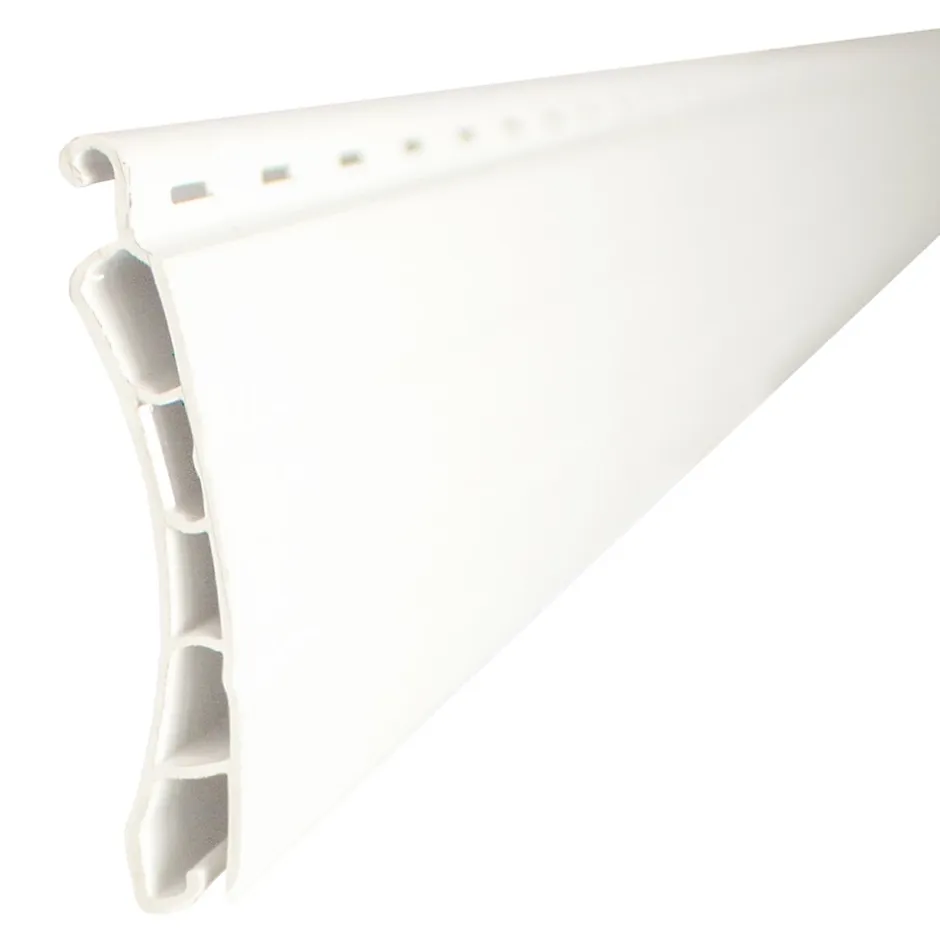 Fortia Volet roulant uPVC blanc - ouverture manuelle par sangle - - l.100 x H.175 cm