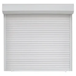 Volet roulant uPVC blanc - ouverture manuelle par sangle - - l.100 x H.115 cm-Fortia Clearance
