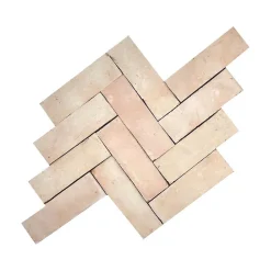 Véritable BEJMAT artisanal marocain 4.5 x 14.5 cm NATUREL-Concept Mosaïque Discount