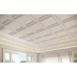 W121 AUTOIRE - Panneau Mural Encadrement Soubassement 3d - 50x50x3,2cm (L x l x h) A l'unité-Orac Decor Hot