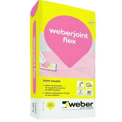 Weber . JOINT FLEX - Sac de 25 Kg - GRIS CIMENT