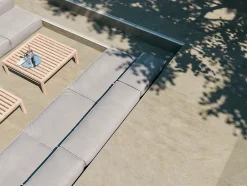 Allocarrelage 60x120 Dalle 2cm Pietra Serena Cream Extérieur R11 -