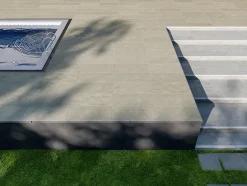 Allocarrelage 60x120 Dalle 2cm Pietra Serena Cream Extérieur R11 -