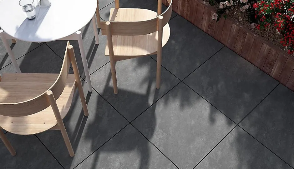 Allocarrelage 59x59 Lot 2 Dalles ép. 20mm Atakama Gris Extérieur R11 -