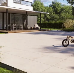 Allocarrelage 60x60 Lot 2 Dalles ép. 20mm Betonico Beige Clair R11 -