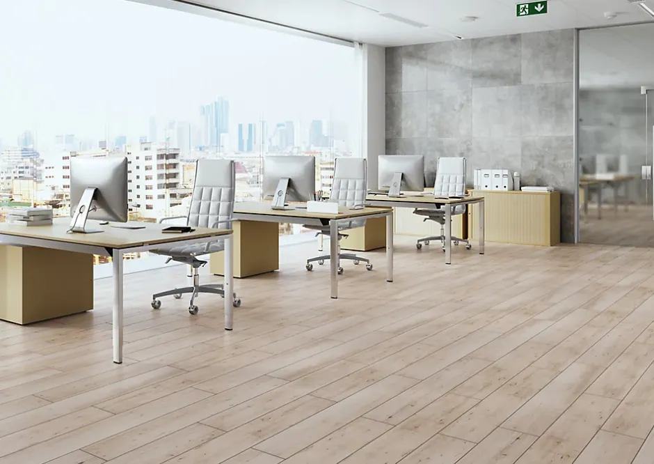 Allocarrelage 20x120 Tonella Cream Carrelage Parquet Rectifié R10 -