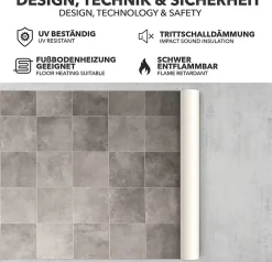 Zala 997m Aspect Bois carrelage Revêtement de Sol, 100 x 500 cm-Floordirekt Hot