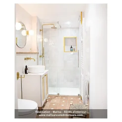 Zellige Marocain traditionnel couleur : Bleu marine - 42 - format : 5x5 cm Vrac --Gioia Materia Outlet